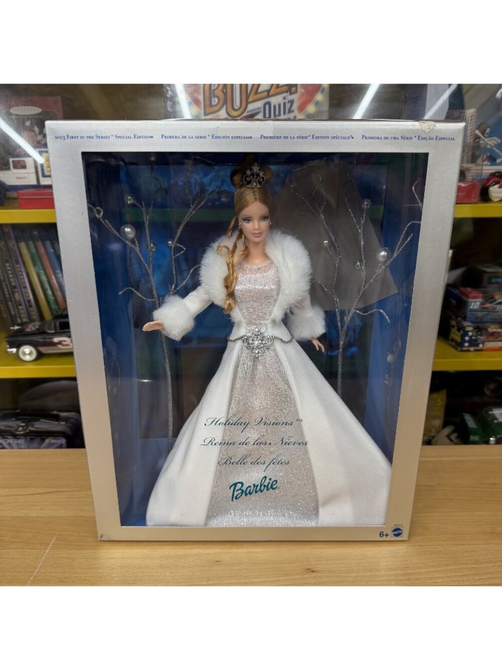Mattel Barbie Holiday Visions Winter Fantasy 2003 Special Edition